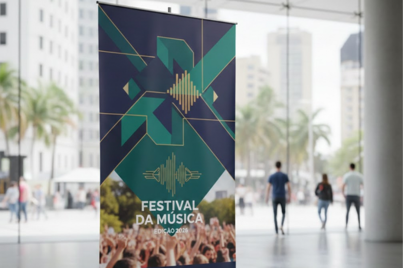 Descubra Como o Banner Roll Up 80x200 Potencializa Seu Evento