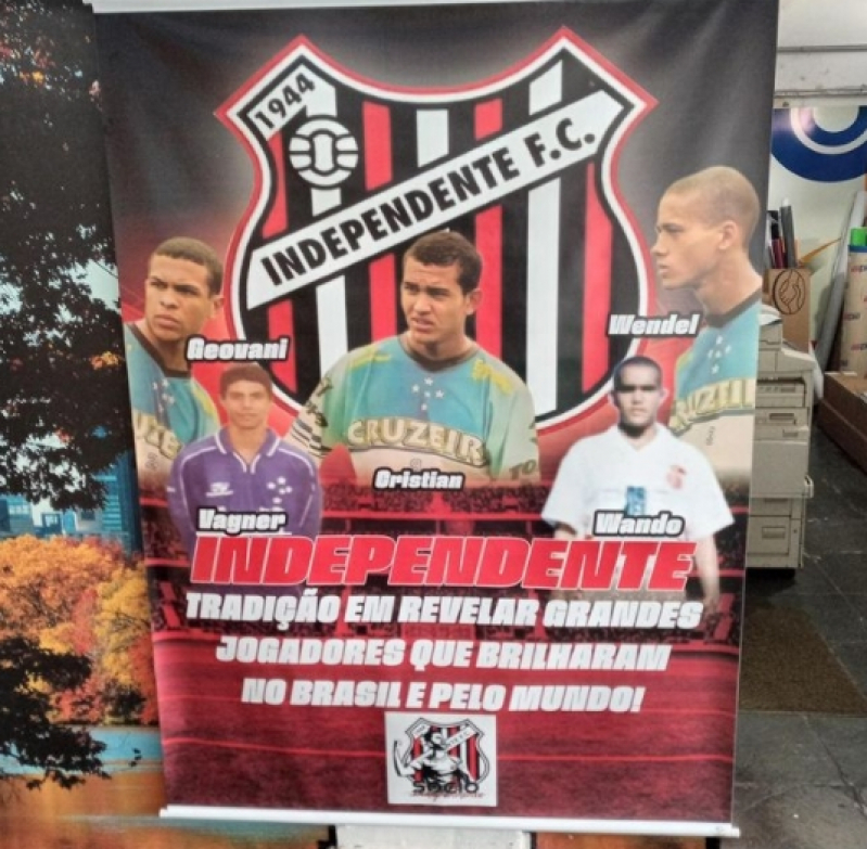 Banners Personalizados com Foto Brigadeiro Luiz Antônio - Banner Personalizado