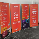 empresa que faz banner roll up 80x200 em lona Cerquilho