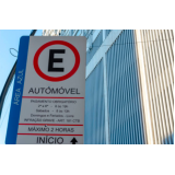 placa de estacionamento personalizada São Leopoldo