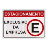 placas de estacionamento personalizadas Porto Alegre
