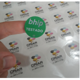 rótulo de embalagem personalizado valor São Caetano do Sul