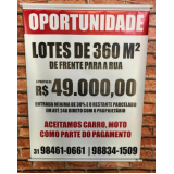 valor de banner de lona personalizado Florianópolis